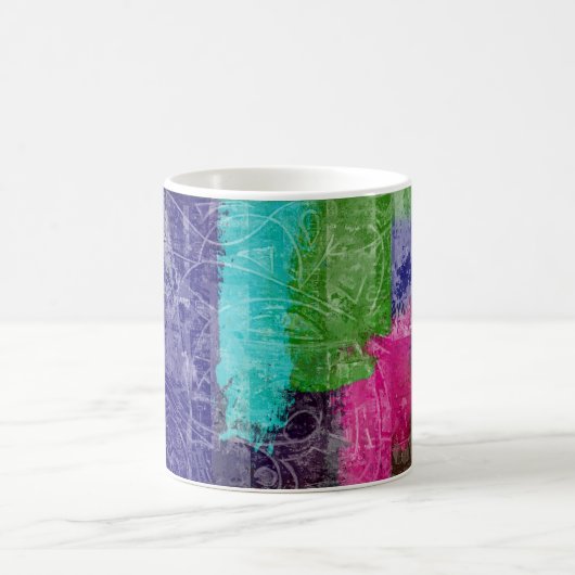 "Million Dollar Dreams" abstract art coffee mug Koffiemok (Center)