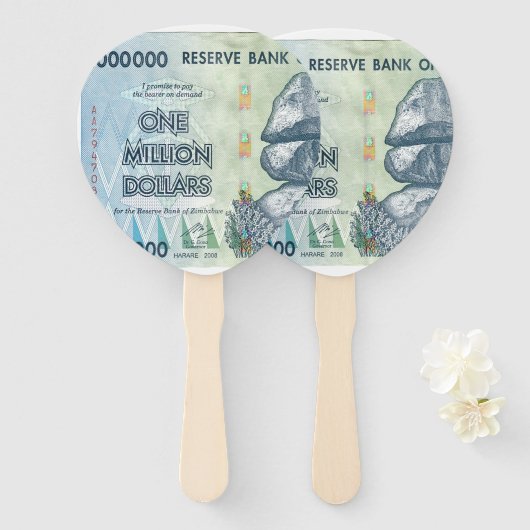 Million Dollar Handwaaier (Voorkant en achterkant)