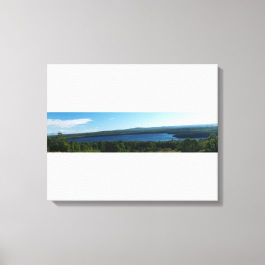Million Dollar Uitzicht stretched canvas Print (Voorkant)