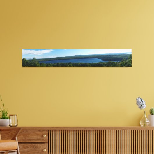 Million Dollar Uitzicht stretched canvas Print (Insitu (Woonkamer))