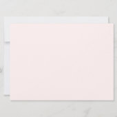 Million Kisses en Dinner Valentijnsdag Kaart (Achterkant)