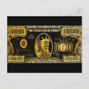 Million wenst u Briefkaart