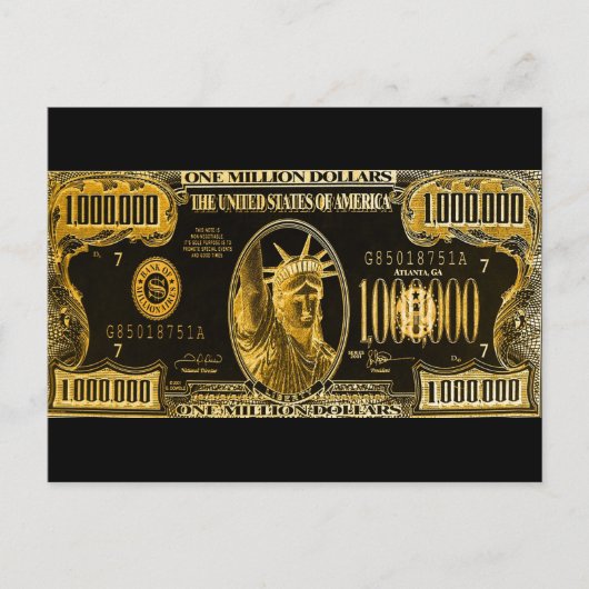 Million wenst u Briefkaart (Voorkant)