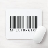 Millionaire bordcode muismat (Met muis)
