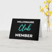 Millionaire Club Lid Kaart (Gele Bloem)