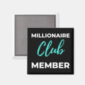 Millionaire Club Lid Magneet (Voorkant / Achterkant)