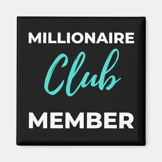 Millionaire Club Lid Magneet (Voorkant)