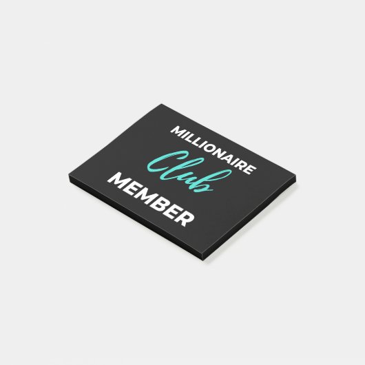 Millionaire Club Member Post-it® Notes (Schuin)