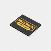 MILLIONAIRE IN DE MAAK POST-IT® NOTES (Schuin)