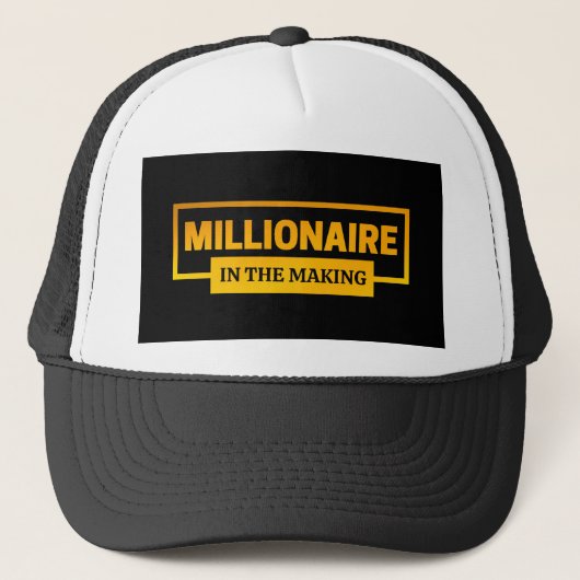 MILLIONAIRE IN DE MAAK TRUCKER PET (Voorkant)