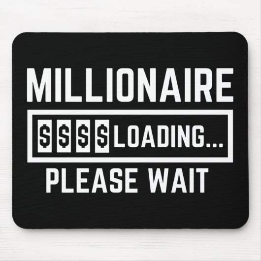 Millionaire Loading Please Wait Muismat (Voorkant)