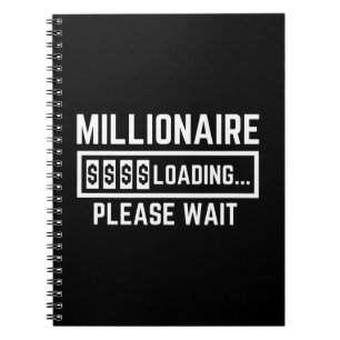 Millionaire Loading Please Wait Notitieboek