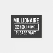 Millionaire Loading Please Wait Post-it® Notes (Voorkant)
