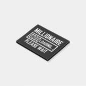 Millionaire Loading Please Wait Post-it® Notes (Schuin)