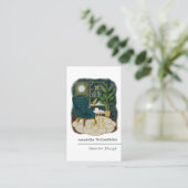 Millionaire Mindset Interior Designer Visitekaartje (Staand voorkant)