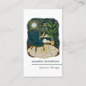 Millionaire Mindset Interior Designer Visitekaartje (Voorkant)