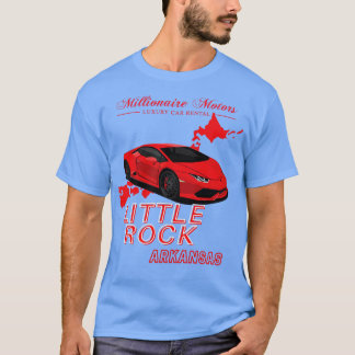 Millionaire Motors Little Rock Red Lambo T-shirt