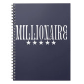 MILLIONAIRE NOTITIEBOEK (Voorkant)