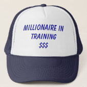 Millionaire opleiding$$$ trucker pet (Voorkant)