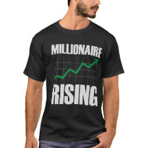 Millionaire Rising-Mannen T-shirt