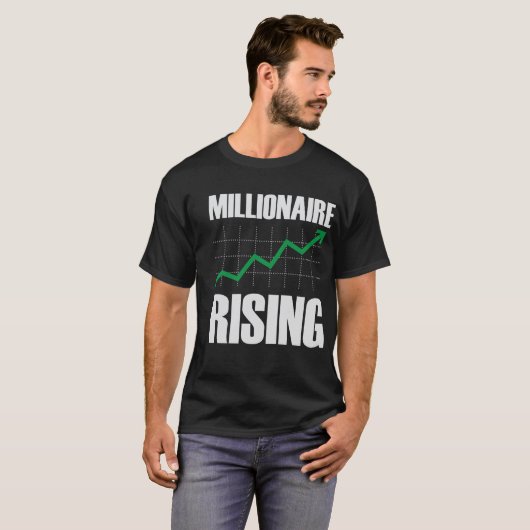 Millionaire Rising-Mannen T-shirt (Voorkant volledig)