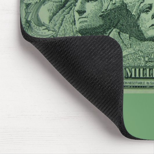 Millionaire wenst Mousepad Muismat (Hoek)