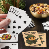| Millitary Tost | Roast your oponent  Pokerkaarten (Insitu)