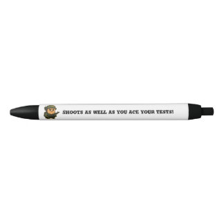 Millitary Tost Shoots as well as you ace your test Zwarte Inkt Pen