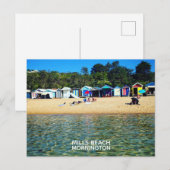 Mills Beach, Mornington Briefkaart (Voorkant / Achterkant)