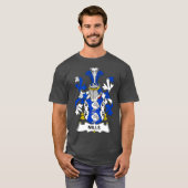 Mills Coat of Arms Family Crest T-shirt (Voorkant volledig)