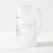 Mills DuoWheeler Co. Original Matglas Bierpul (Voorkant rechts)