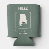 Mills Familie Reünie Hugger Blikjeskoeler (Achterkant)