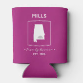 Mills Family Reunion 2025 Roze Blikjeskoeler (Achterkant)