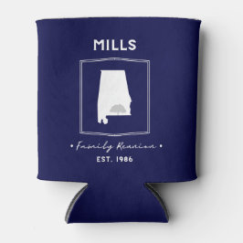 Mills Reunion 2025 Hugger Navy Blikjeskoeler