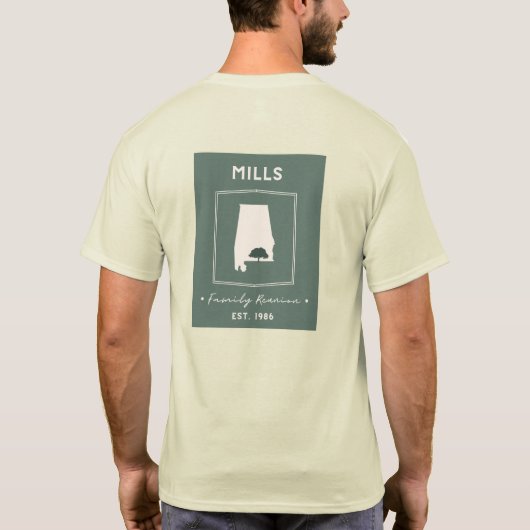 Mills Reunion T-Shirt (Achterkant)