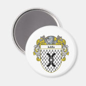 Mills Wapen (gemanteld) Magneet (Voorkant / Achterkant)