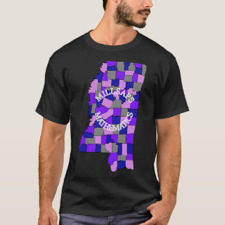 Millsaps wiskunde kaart Kinder T-shirt