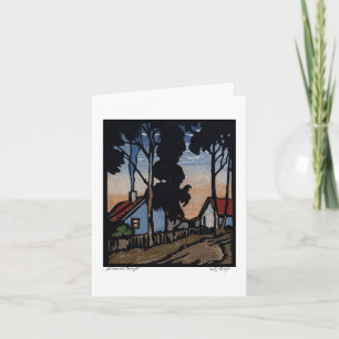 Millsmont Twilight Note Card Kaart