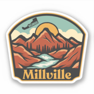Millville, Delaware Sticker
