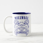 Millwall Fearless Tweekleurige Koffiemok (Links)