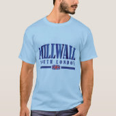 Millwall South London, GB T-shirt (Voorkant)