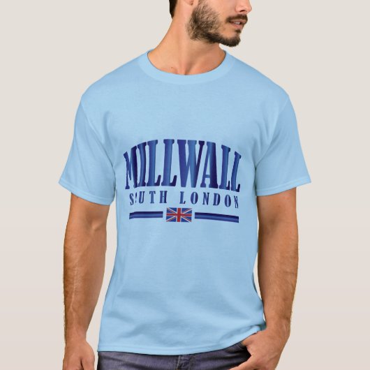Millwall South London, GB T-shirt (Voorkant)