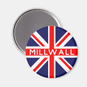 Millwall UK Flag Magneet (Voorkant / Achterkant)