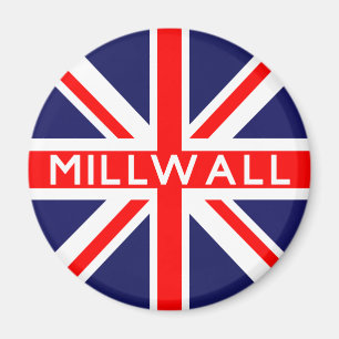 Millwall UK Flag Magneet