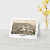 Millwaukee, WI Panoramische Kaart - 1879 (Gele Bloem)