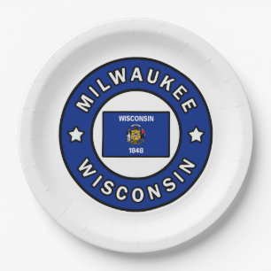 Millwaukee Wisconsin Papieren Bordje
