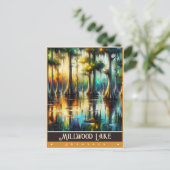 Millwood Lake, Arkansas |  schilderij Briefkaart (Staand voorkant)