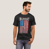 Millwright Amerikaanse Vlag Cadeau  _2  T-shirt (Voorkant volledig)