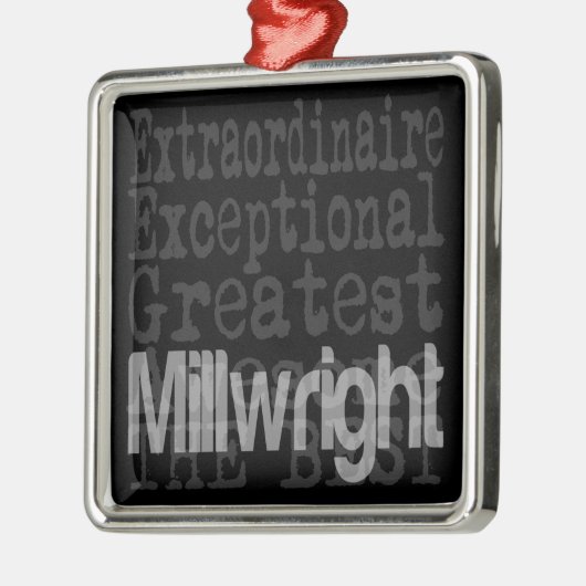 Millwright Extraordinaire Metal Ornament (Links)