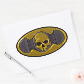 Millwright Logo sticker hard pet (Envelop)